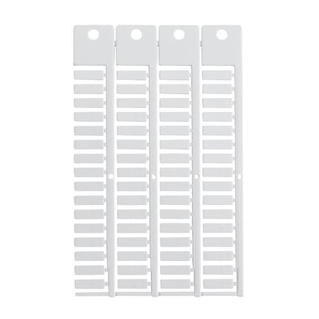 Brady Terminal Block Tag Polycarbonate 15.00 mm H x 5.00 mm W Box of 1024 Pieces, 1024PK SA4340